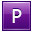 Letter violet ps