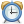 Alarm blue clock