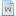 Document attribute w blue