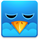 Logo social square sleeping twitter