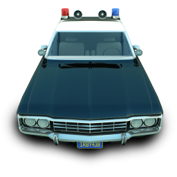 Transport vehicle auto car police