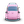 Car transport auto pink vehicle crashed car