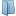 Blue open folder