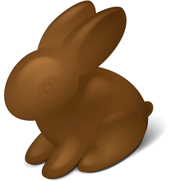 Rabbit chokolate easter