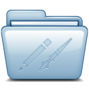 Blue app application software applications mail web icon