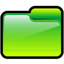 Folder generic green new