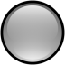 Button blank gray white button