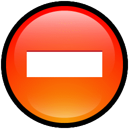 Button cancel quit terminate exit delete close error