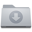 Folder download down decrease downloads arrow