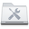 Folder utilities white