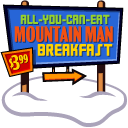 Breakfast mountain