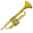 Music trumpet flute music sheet