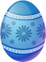 Egg blue easter