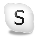 Skype social logo lol a