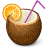 Coconut drink cocktail