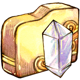 Folder crystal