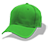 Hat baseball green tropy