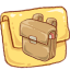 Folder schoolbag