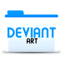 Deviantart social logo