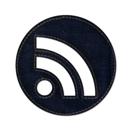 Rss circle social logo