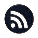 Rss circle social logo