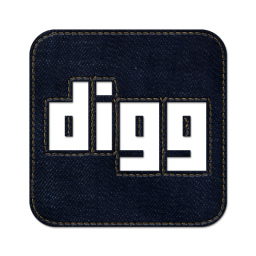 Digg square social logo