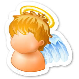 Angel avatar daemon icon crazy