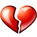 Broken heart valentine love favourite fav