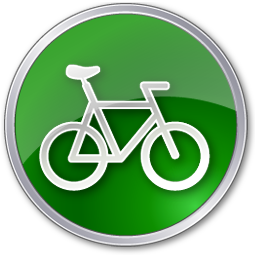 Bicycle green folder gear