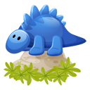 Dino blue t
