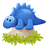 Dino blue t
