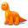 Dino orange