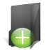 New folder open icon