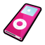 Ipod nano pink player mp3