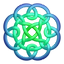 Bluegreen circleknot