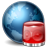 Globe star world alarm earth internet alert network