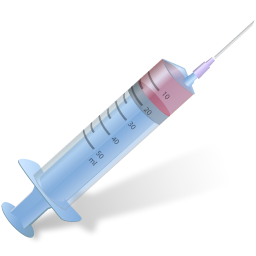 Syringe injection nozzle medical tubing pipe tube