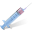 Syringe injection nozzle medical tubing pipe tube