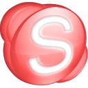 Skype red social logo
