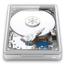 Internal harddrive disk harddisk drive storage clear