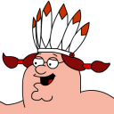 Peter griffin indian zoomed