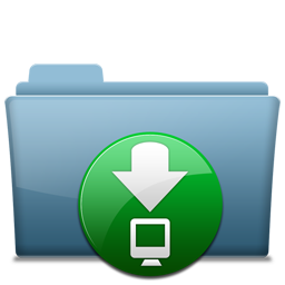 Folder down download decrease view icon arrow