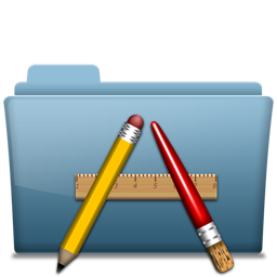Folder software application app download decrease down arrow