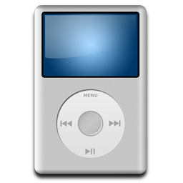 Ipod silver mp3 player