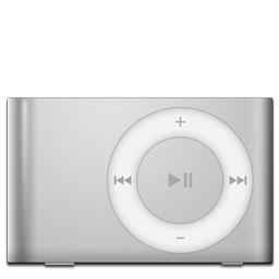 Ipod shuffle silver player mp3 tape