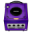 Gamecube purple