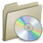Lightbrown cd disc disk