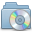 Blue cd disk disc