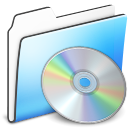 Folder cd smooth disk disc