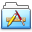 App application software applications folder smooth